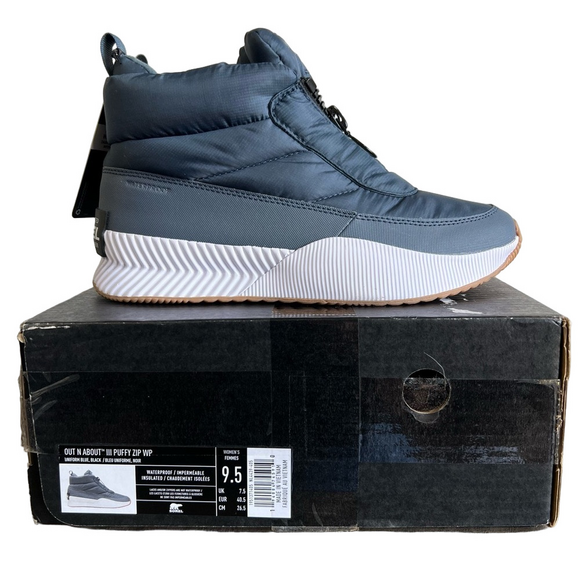 Sorel New Women's Out N About III Puffy Zip Waterproof Hi Shoe Size 9.5 #B1585